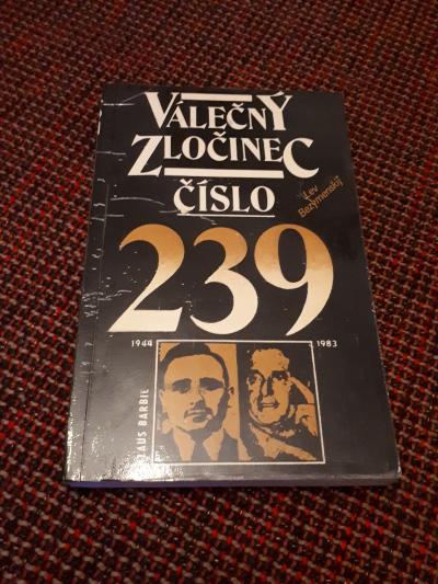 Kniha Válečný zločinec číslo 239