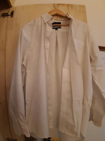 Pánska obleková bíla kosile Marks&Spencer