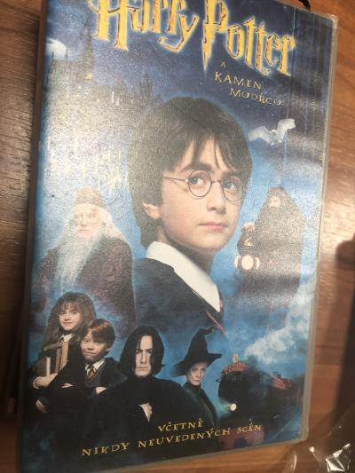 VHS kazeta Harry a kámen mudrců