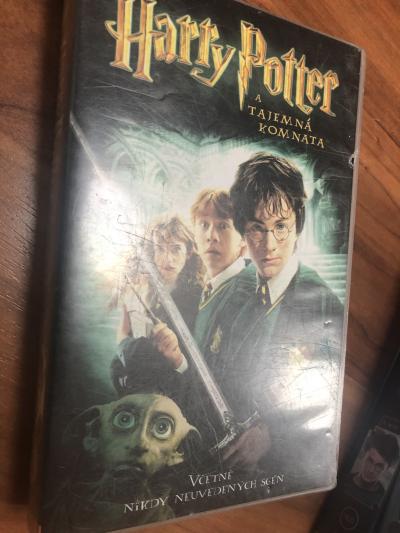 VHS kazeta Harry Potter a tajemná komnata