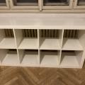 Knihovna KALLAX a 2x box pod postel IKEA