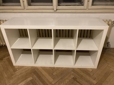 Knihovna KALLAX a 2x box pod postel IKEA