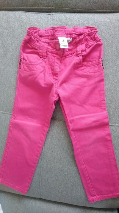 Růžové džíny, zn. Palomino, vel. 104