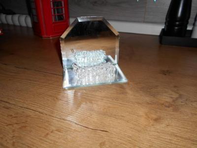 Zrcátko stojací s dekorací