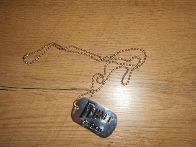 Řetízek se známkou Fernet