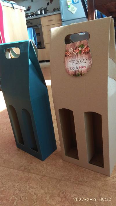 kartónové dárkové krabice na víno