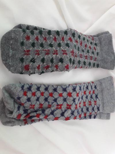 Ponožky dětské vzor.