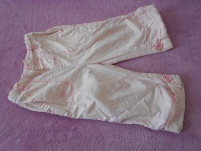 Letní růžové kalhoty