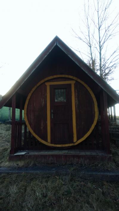 obytný sud - zahradní chatka