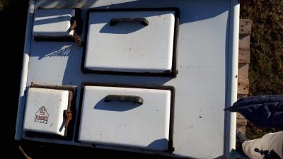 Sporáková kamna Mora Favorit nálezový stav