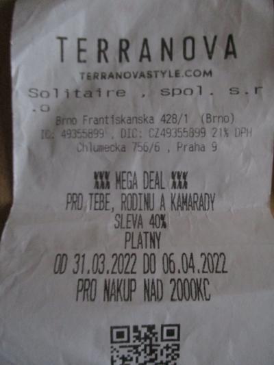 TERRANOVA sleva 40%