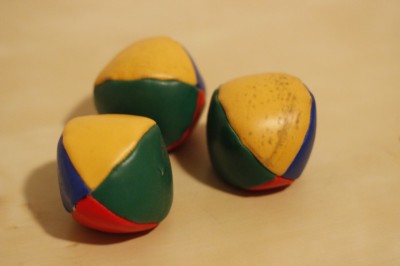 3 žonglovací míčky