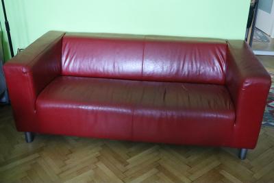 Kožená sedačka IKEA