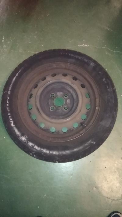 4 x plechový disk se zimmními pneu