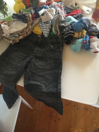 Spodní prádlo +džíny