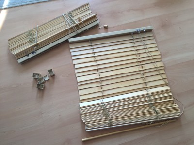 Dřevěné žaluzie Ikea