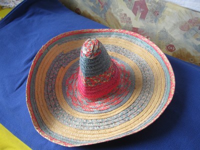 Originál sombrero z Mexika