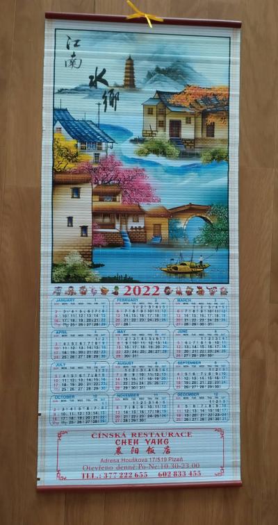 Čínský kalendář 2022