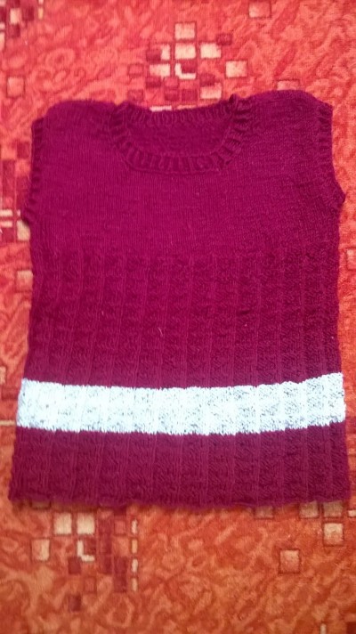 Pletený pulovr (vel.104-122)