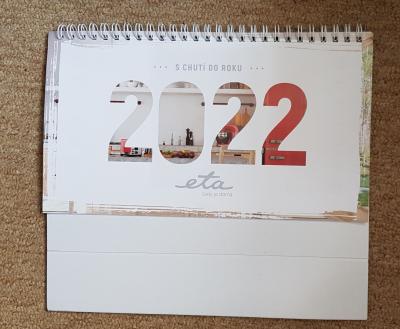 Stolní kalendář pro rok 2022 (ETA)
