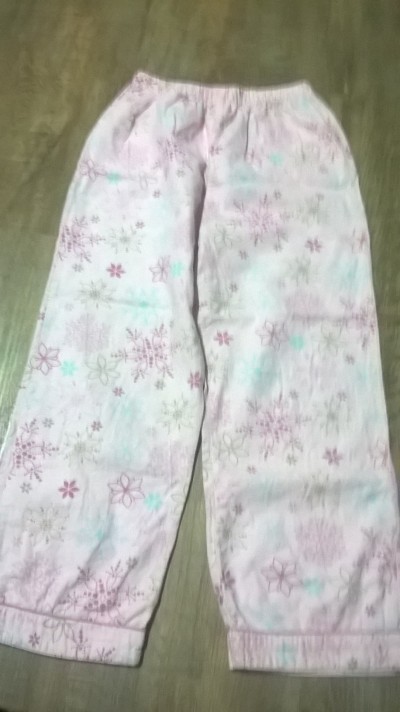 Flanelové kalhoty od pyžama vel.10-11 let