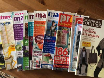 Časopisy o šití a DIY po francúzsky