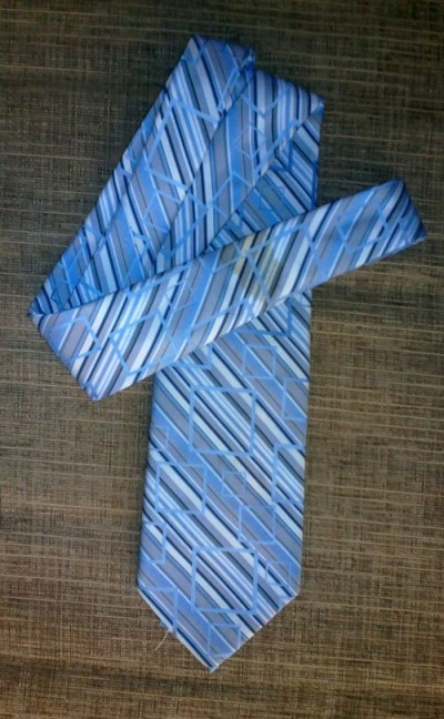Modrá kravata