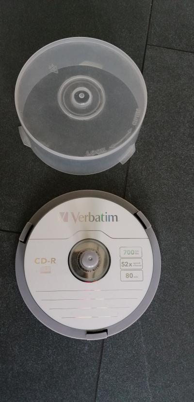 Prázdné CD Verbatim 700MB