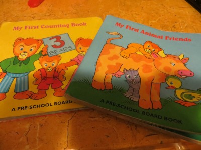2 malé dětské knížky nenáročné 