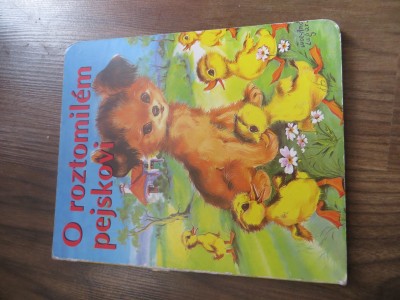 Dětská kniha O roztomilém pejskovi 
