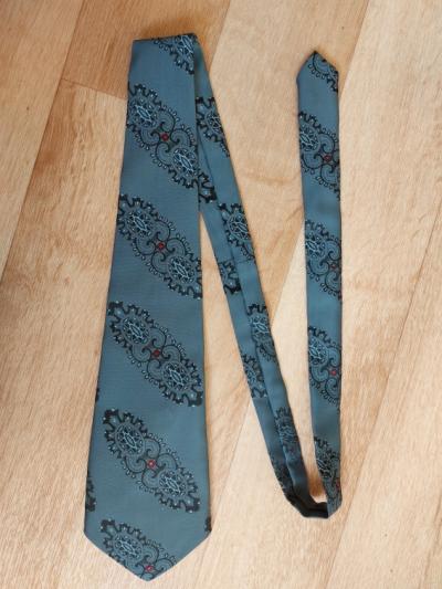 kravata Drutex, světle modrá se vzorem