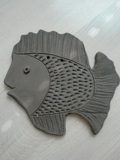 Nová keramická rybka pro štěstí