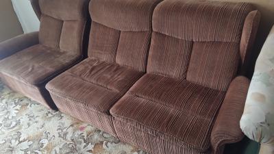 Třídílná sedačka