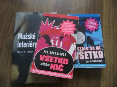 3 knihy ve slovenštině