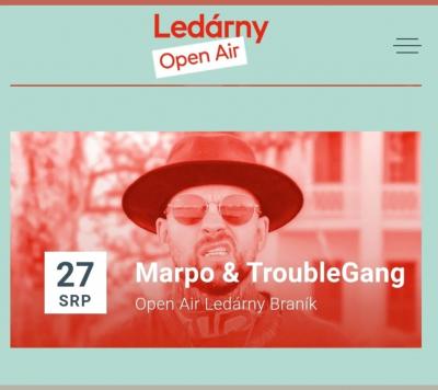 2x vstupenka na Marpa 27.8. ledárny