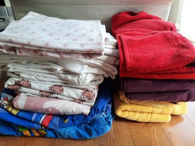 Povlečení a ručníky