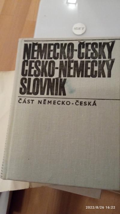 Německo-český a Česko-německý slovník