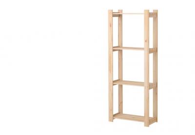 IKEA regály dřevěné