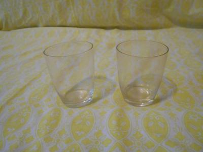 2 sklenky tenké sklo.