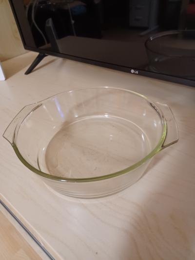 Zapékací mísa z varného skla