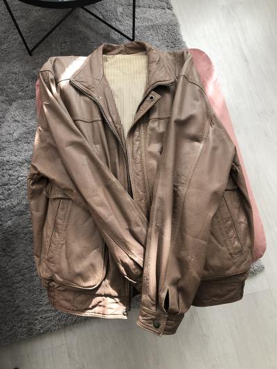 Vintage kožená bunda pánská