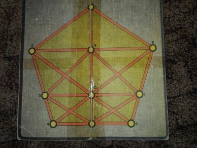 Retro herní deska na dvě hry