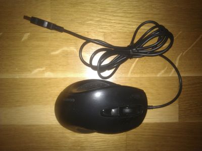 Optická myš Gigabyte, černá, USB