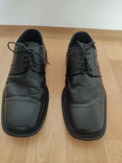 Pánské spol. boty černé, vel. 43