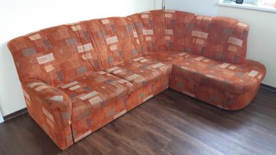 Rohová sedací souprava rozkládací