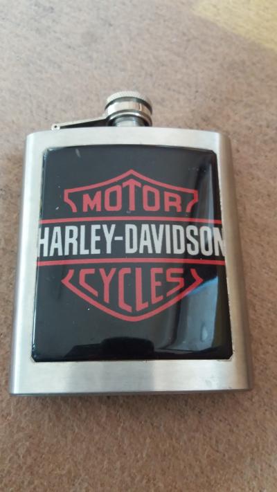 Placatka s motivem Harley Davidson