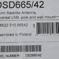 Satelitní anténa Philips - parabola 60 cm