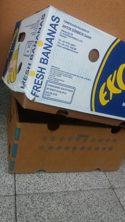 Pevné krabice na stěhování nebo k uložení věcí / banánovky