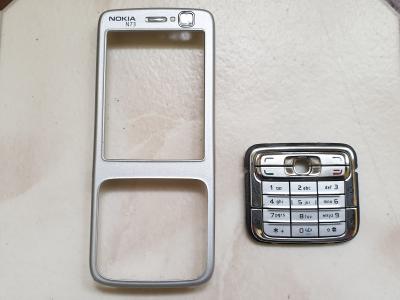 Nokia N73 - přední kryt + klávesnice