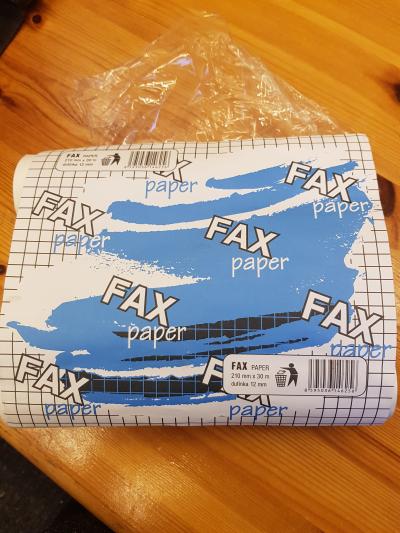 3 ks papir do faxu